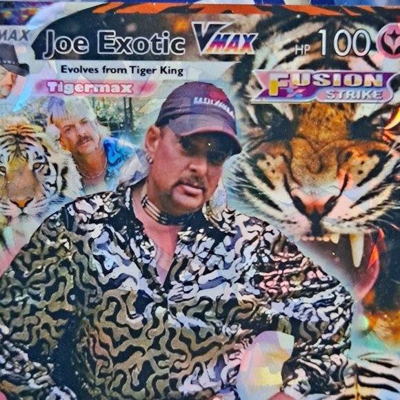 Tiger King Pokemon Card - Joe Exotic - Picture 3 of 8